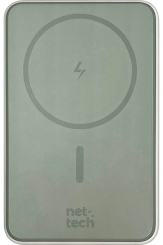 Nt-pw38 15w 10000 Mah Magsafe Taşınabilir Kablosuz Hızlı Şarj Aleti Powerbank - Beyaz