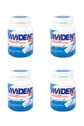Vivident Xylıt Yeşil Nane Aromalı Şekersiz Tatlandırıcılı Sakız 67 Gr. X 4 Adet Vivident Xylıt Yeşil Nane Aromalı Şekersiz Tatlandırıcılı Sakız 67 Gr. X 4 Adet