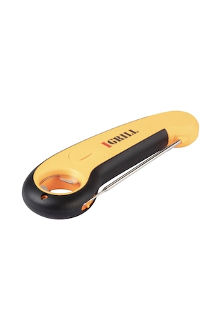 Igrıll Waterproof Dijital Sıcaklık Ölçer Gıda Termometresi Turuncu