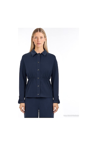 Yargıcı Regular Polo Yaka Uzun Kol Sweatshirt 26kksw9004l 004 Lacivert