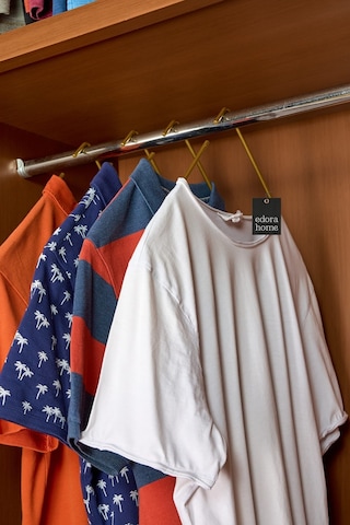 Edora Home 10'lu Gold Elbise Askısı Tişört Askısı - Metal Paslanmaz Altın