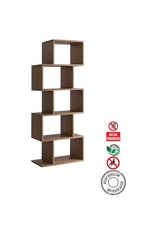 Decormet Meriç Kitaplık Ceviz Diğer