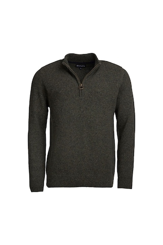 Barbour Tisbury Half Zip Kazak Gn79 Dk Seaweed Gri