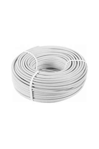 3x2.5 Ttr Cca Elektrik Kablosu-cca Kablo Beyaz - Sas N11.407