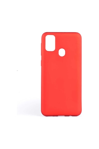 Noktaks Samsung Galaxy Uyumlu M21 Kılıf Mat Soft Premier Silikon Kapak Siyah T14573