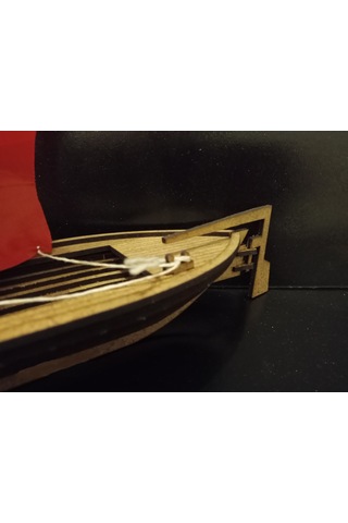 TLR hobi 3d Balıkcı Teknesi Lazer Kesim Ahşap Maket