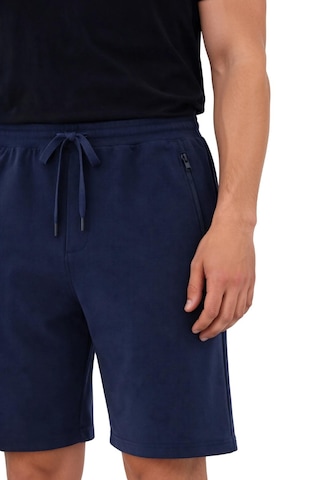 Ar-ma Erkek Şort Baskisiz Basic İp Kapamali Yandan 2 Cepli Fermuarli Arkadan Cepsiz Şort Örme Kumaş Regular Fit %100 Pamuk 30/2 Süprem Y31504279902 Lacivert-l1