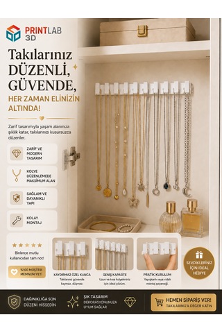 Kolye Askısı 3 Adet