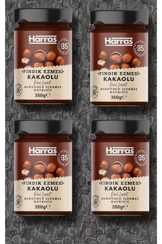 Kakaolu Fındık Ezmesi 350 Gr Glütensiz X 4 Adet Kakaolu Fındık Ezmesi 350 Gr Glütensiz X 4 Adet