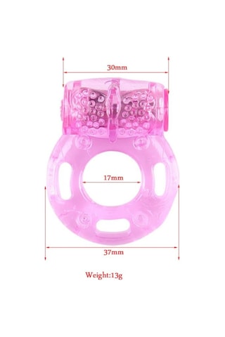 Hızlı Express Güçlü Titreşimli Penis Halkası Penis Yüzüğü Klitoral Vibratör