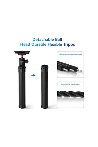 Kingjoy Kt-660 Aynasız Fotograf Makineleri İçin Ahtapot Tripod