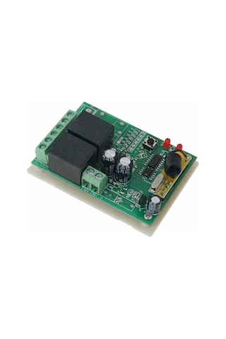 2 Kanal 433 MHz Kablosuz RF Alıcılı Röle Kartı - Kutulu
