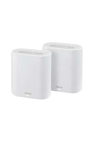 Asus EXPERT WIFI EBM68-W-2 AX7800 WIFI6-E Kurumsal Mesh Router 2-li Paket Beyaz