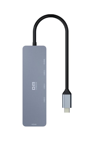 DM CHB058 Type-C to 4K HDMI 3*USB 3.0 PD Hub Dönüştürücü