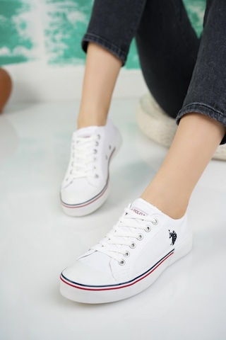 U.s. Polo Assn. Penelope 3fx Beyaz Kadın Sneakers-beyaz Beyaz