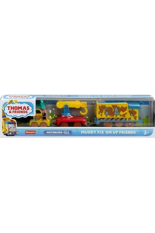 Thomas ve Arkadaşları Büyük Tekli Tren Eğlenceli Muddy Fıx'em Up Friends HFX97-HHN43
