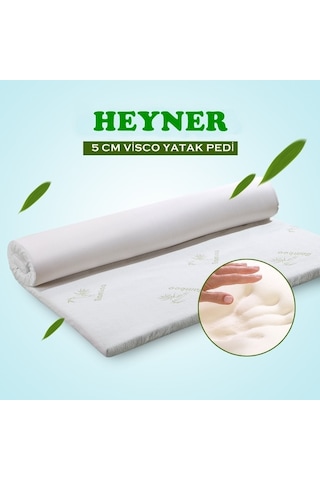 Uzunbebe Heyner 150X200 Bamboo Visco Yatak Pedi 150X200 Visco Ped