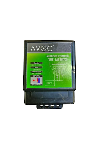 Avoc Merdiven Otomatiği Anahtarlı 2000w-10a