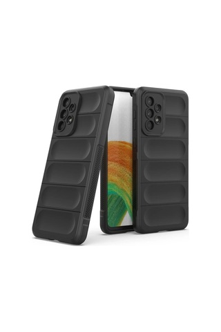 Mey İthalat Samsung Galaxy Uyumlu A33 5g Kılıf Optimum Silikon - Siyah