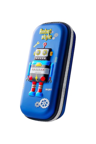 3d Robot Kalem Kutusu Kalem Kesesi Su Geçirmez Kalem Kutusu Çantası Çocuklar Erkek Okul Öğrencileri İçin Çok Renkli