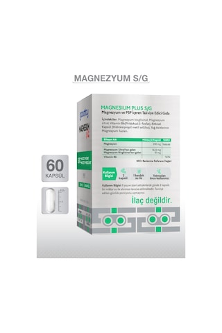 Goodday Magnesium Plus S/g 60 Kapsül