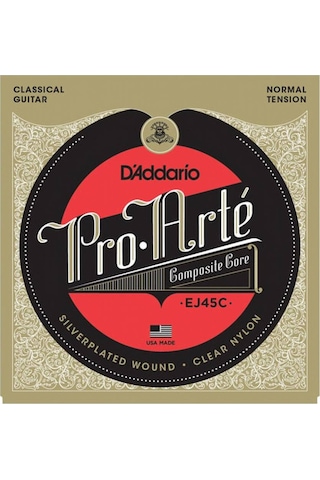 D'Addario Ej45C Pro-Arte Composite Normal Tension Klasik Gitar Teli