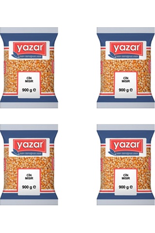 Yazar Patlatmalık Cin Mısır 4 x 900 G