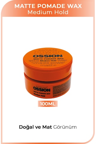 Morfose Ossion Matte Pomade Wax Medium Hold 100 ML