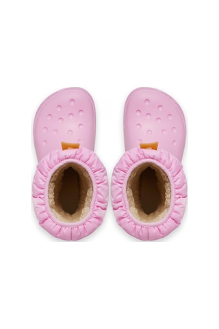 Crocs 207683 Classic Neo Puff Boot T Pembe Çocuk Bot Pembe