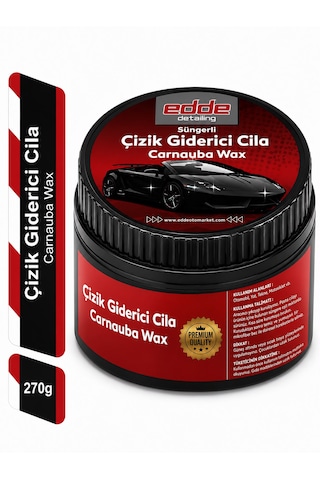Edde Araba Araç Oto Süngerli Çizik Giderici Cila Oto Detailing