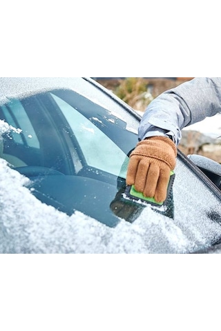 Araç Yakıt Depo Kapağı İçi Buz Kazıyıcı Aparat - Skoda Vw Uyumlu Cam Buz Temizleyici