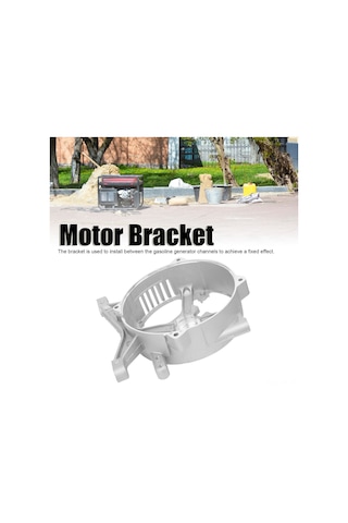 Vkemall Alüminyum Motor Tutucu 188f Tipi, 5kw-6.5kw Benzinli Jeneratörler İçin Sabitlenme Karkası, 6204 Rulman Gerektiren Montaj Aparatı