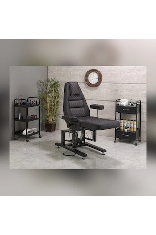 Elegance 3 Motorlu Yükseklik Hareketli Koltuk Siyah Beyaz