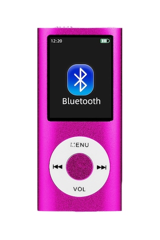 5007mp Metal Mp3 Player Renli Ekranlı Fm Radyolu Bluetoth Lu Hafıza Kartı Girişli Müzik Çalar