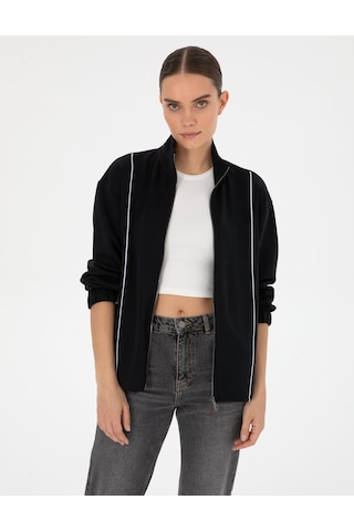 Pierre Cardin Kadın Siyah Hırka Örme 50309108-vr046 Siyah