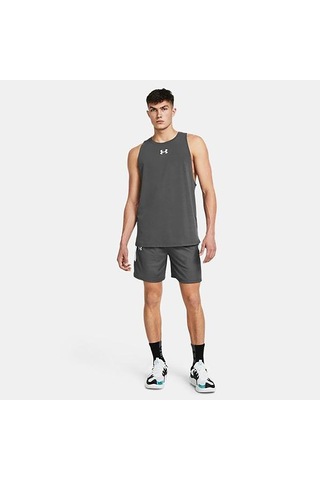 Under Armour Baseline Erkek Gri Şort 1383389-025 Gri