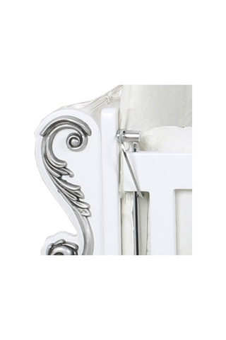 Setaymobilya Beşik, Payitaht Mdf Sallanan Beşik + Uyku Seti - Setay