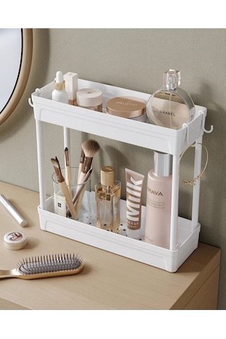 Çok Amaçlı Raf Organizer Beyaz