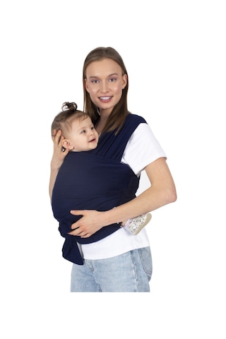 Sevi Bebe Art 565-7 Bel Destekli Sling Lacivert