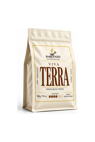 Barvenzo Viva Terra 500 G Dengeli Karakter Nitelikli Kahve Filtre Kahve Makinesi