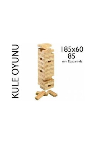 Redka Müthiş Ahşap Denge Kule Oyunu 3+