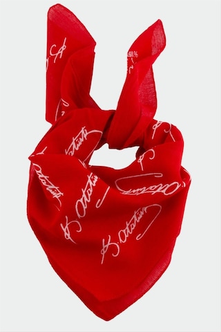 Zero Land Atatürk - 118 - İmzalı Desenli - Zero-hls - Bandana 50x50-kırmızı Çok Renkli