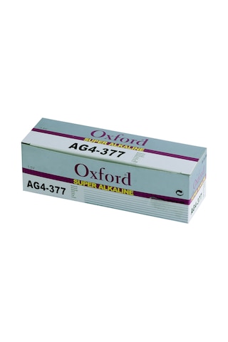 Oxford AG4 LR626 377A Düğme Pil 10 x 20'li