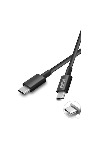 Diğer - Cb46 2 Metre Type C Kablo Type-c Den Type-c Ye 2 Metre Uzun Şarj Kablosu 25w Hızlı 2m
