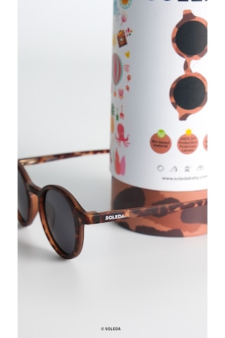Soleda 3-6 Yaş Çocuk Güneş Gözlüğü Mocha Chocolate