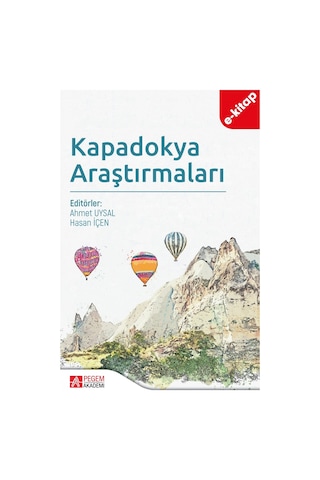 Kapadokya Araştırmaları E-kitap