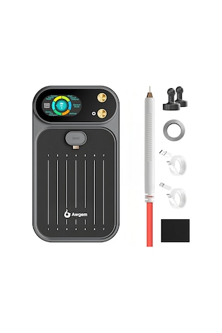 Awithz Mf2 Farad Kapasitör Teknolojili 6'sı 1 Arada Punta Kaynak Makinesi 0.4mm Ultra Güç, 99 Kademeli Hassas Ayar