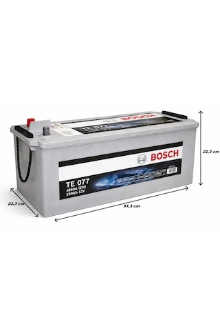 Bosch Te 077 190ah 1050a En Efb Akü