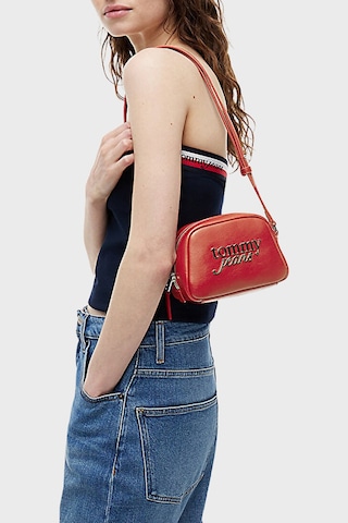 Tommy Jeans Logolu Ayarlanabilir Askılı Çanta Kadın Çanta Aw0aw18785 Xmp Kırmızı