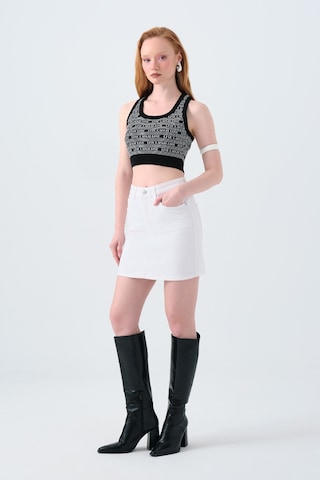 Loft Creon White W Kadın Etek Lf2039947 Beyaz